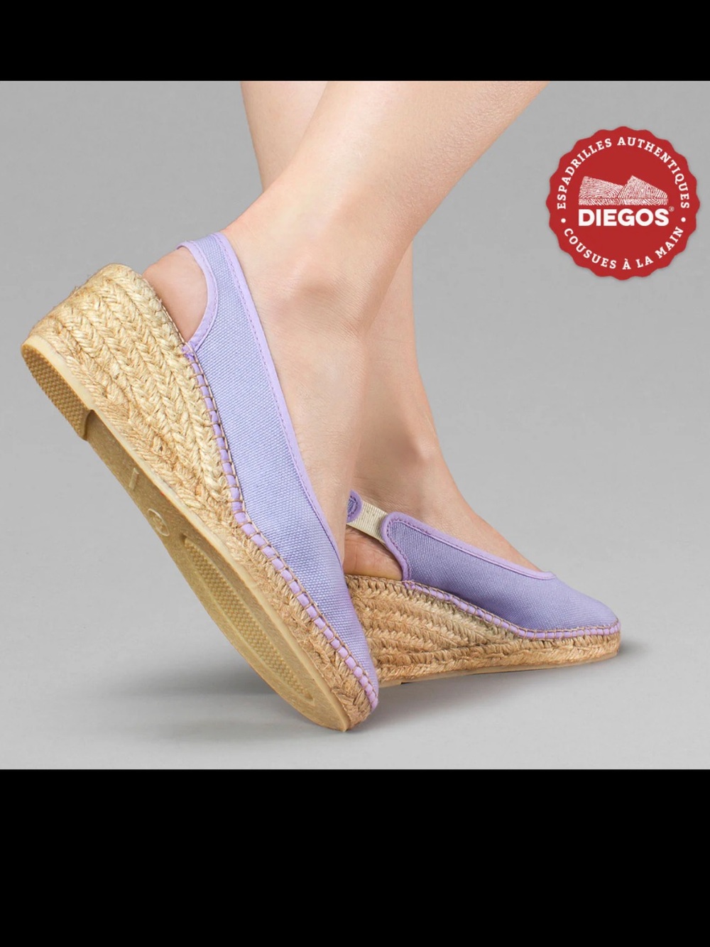 NEW wedge espadrille slingbacks